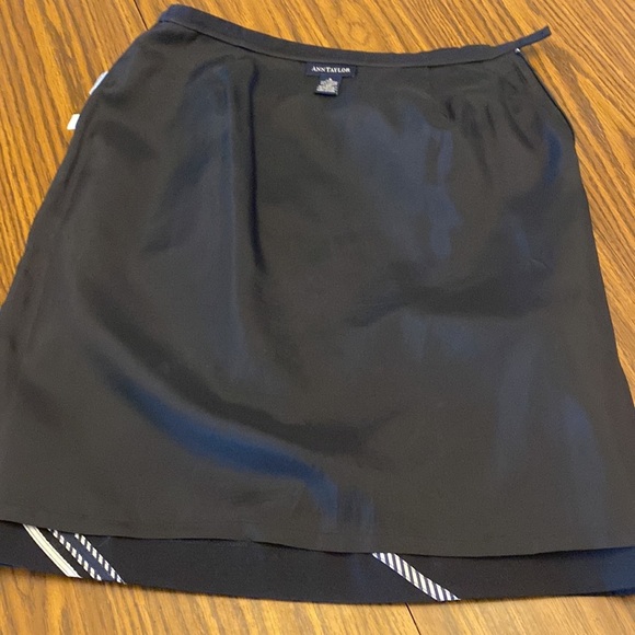 Ann Taylor Navy and White Skirt - Picture 7 of 8